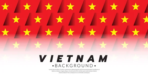 Vietnam Flagge Muster Hintergrundvorlage Flaggen Der Aec Asean Wirtschaftsgemeinschaft Vektorillustration — Stockvektor