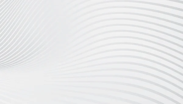 Wave Textures White Background Abstract Modern Grey White Waves Lines — Image vectorielle