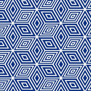 Duvar kağıdı, Vektör Tasarımı ve Tekstil dekorasyonu için soyut şekil ve çizgilerle geçmişe dönük dikişsiz geometrik kiremit deseni.