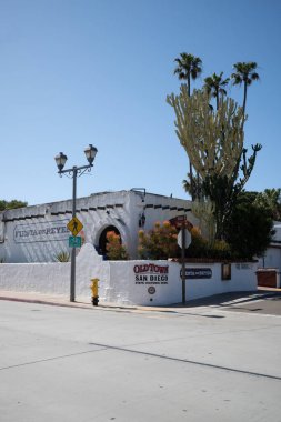 San Diego, CA 'dan. 7 Nisan 2024. San Diego 'nun tarihi parkına giriş tabelası