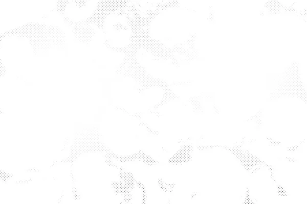 Abstraktní Bílá Šedá Barva Moderní Design Pozadí Polotónem Efektu Tečka — Stockový vektor