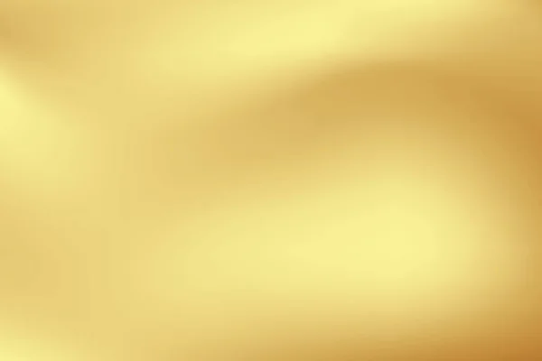金の抽象的なぼやけたグラデーションの背景 ベクターイラスト — ストックベクタ