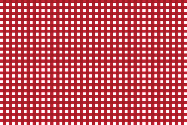 Seamless Pattern Red White Square Pattern — Stock Vector