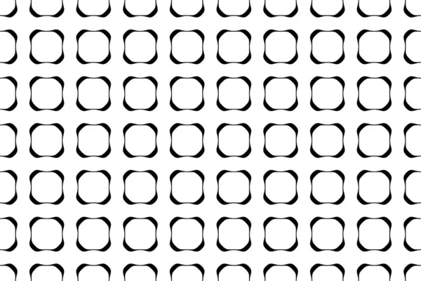 Black White Seamless Abstract Pattern Vector Illustration — Stock Vector
