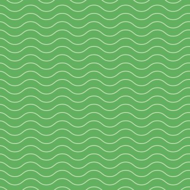 Çember şeklinde renksiz desen, yeşil arka planda güzel beyaz çizgiler. Vektör illüstrasyonu.