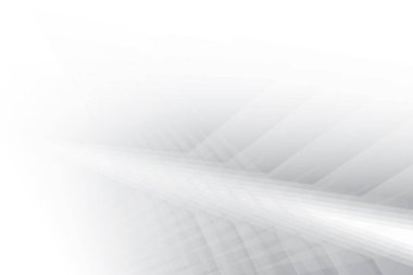 Geometrik şekilli soyut beyaz ve gri arkaplan. Vektör illüstrasyonu.