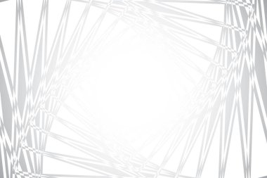 Geometrik şekilli soyut beyaz ve gri arkaplan. Vektör illüstrasyonu.