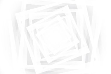 Abstract  white and gray color, modern design background with geometric rectangle shape. Vector illustration.