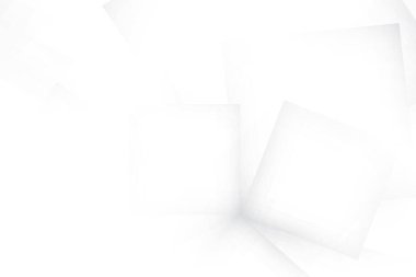 Abstract  white and gray color, modern design background with geometric rectangle shape. Vector illustration.