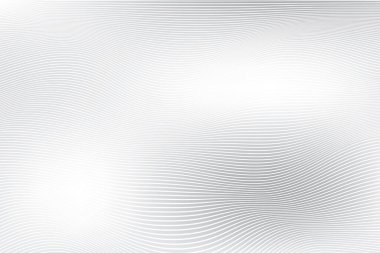 Soyut beyaz ve gri renk, modern tasarım çizgileri geometrik yuvarlak şekilli arka plan, dalga deseni. Vektör illüstrasyonu.