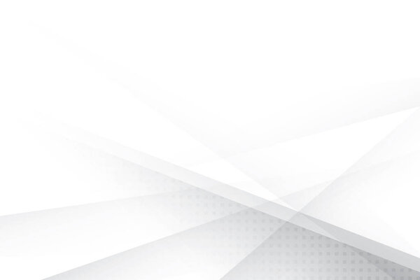 Color Blanco Gris Abstracto Fondo Diseño Moderno Con Forma Geométrica — Vector de stock