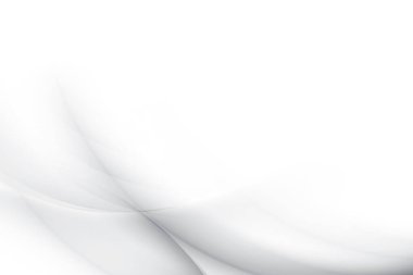 Soyut beyaz ve gri renk, geometrik yuvarlak şekilli modern tasarım çizgileri. Vektör illüstrasyonu.