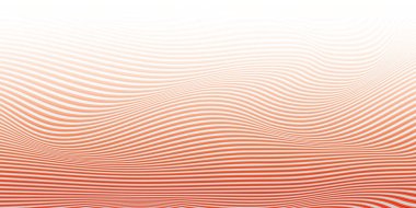 Soyut beyaz ve turuncu renk, modern tasarım çizgileri geometrik yuvarlak şekilli arka plan, dalgalı desen. Vektör illüstrasyonu.