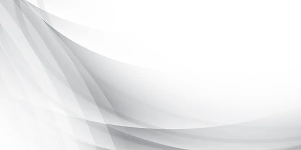 Soyut beyaz ve gri renk, geometrik yuvarlak şekilli modern tasarım çizgileri. Vektör illüstrasyonu.