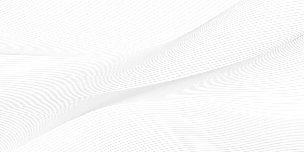 Soyut beyaz ve gri renk, modern tasarım çizgileri geometrik yuvarlak şekilli arka plan, dalgalı desen. Vektör illüstrasyonu.