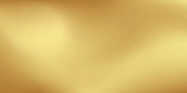 Золотой Абстрактный Размытый Градиентный Фон Векторная Иллюстрация — стоковый вектор