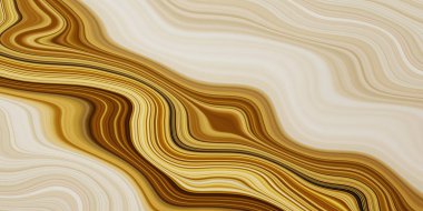 Renkli soyut dalgalı çizgiler arka plan, akış, dalgalanma deseni. 3 Boyutlu Resim Çizimi.