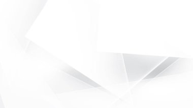 Soyut geometrik beyaz ve gri arkaplan. Vektör illüstrasyonu.