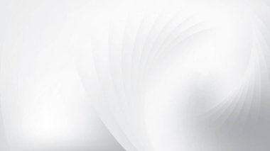 Geometrik yuvarlak şekilli soyut beyaz ve gri arkaplan. Vektör illüstrasyonu.