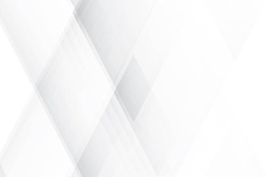 Soyut beyaz ve gri renk, geometrik eşkenar dörtgen şekilli modern tasarım arka planı. Vektör illüstrasyonu.