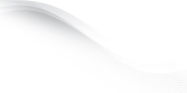 Geometrik yuvarlak şekilli soyut beyaz ve gri arkaplan. Vektör illüstrasyonu.