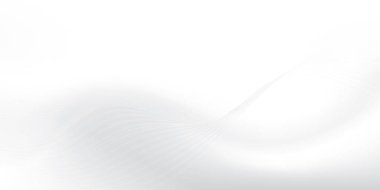 Geometrik yuvarlak şekilli soyut beyaz ve gri arkaplan. Vektör illüstrasyonu.