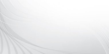 Geometrik yuvarlak şekilli soyut beyaz ve gri arkaplan. Vektör illüstrasyonu.