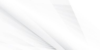 Soyut geometrik beyaz ve gri arkaplan. Vektör illüstrasyonu.