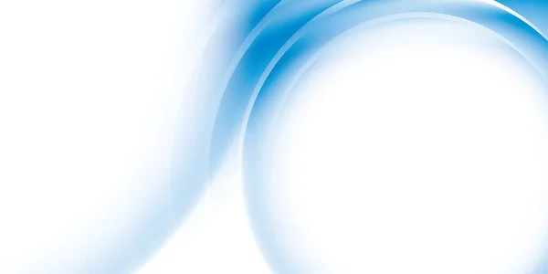 Fondo Geométrico Abstracto Color Blanco Azul Con Forma Redonda Ilustración — Vector de stock
