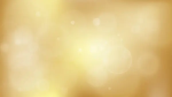 Золотой Абстрактный Размытый Градиент Боке Золотой Световой Фон Векторная Иллюстрация — стоковый вектор