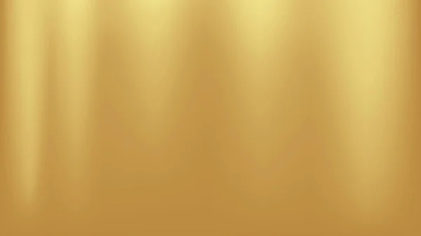 Золотой Абстрактный Размытый Градиентный Фон Векторная Иллюстрация — стоковый вектор
