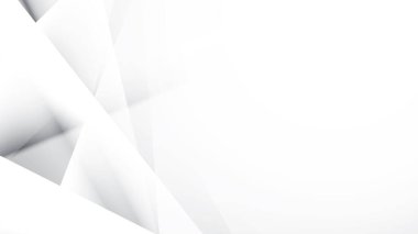 Soyut geometrik beyaz ve gri arkaplan. Vektör illüstrasyonu.