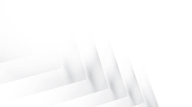 Soyut geometrik beyaz ve gri arkaplan. Vektör illüstrasyonu.