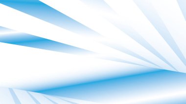 Geometrik şekilli soyut geometrik beyaz ve mavi arkaplan. Vektör illüstrasyonu.