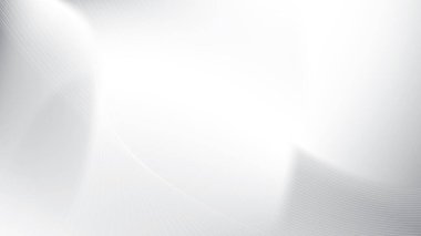 Soyut beyaz ve gri renk, modern tasarım çizgili arka plan dalgalı desenli. Vektör illüstrasyonu.