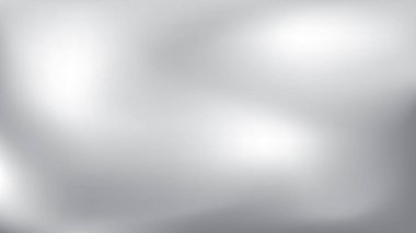 Soyut beyaz ve gri renk gradyan arkaplanı. Vektör illüstrasyonu.