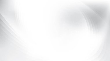 Soyut beyaz ve gri renk, geometrik yuvarlak şekilli modern tasarım çizgileri. Vektör illüstrasyonu.