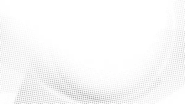 Abstrato Fundo Cor Branca Cinza Com Efeito Meio Tom Padrão — Vetor de Stock
