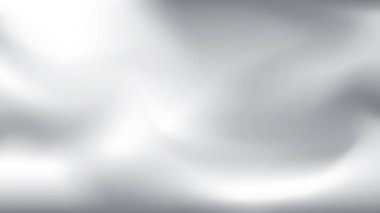 Soyut beyaz ve gri renk gradyan arkaplanı. Vektör illüstrasyonu.