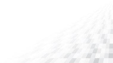 Dikdörtgen desenli soyut geometrik beyaz ve gri arkaplan. Vektör illüstrasyonu.