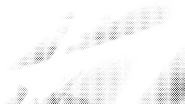 Abstrato Fundo Cor Branca Cinza Com Efeito Meio Tom Padrão — Vetor de Stock
