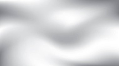 Soyut beyaz ve gri renk gradyan arkaplanı. Vektör illüstrasyonu.