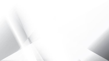 Soyut geometrik beyaz ve gri arkaplan. Vektör illüstrasyonu.