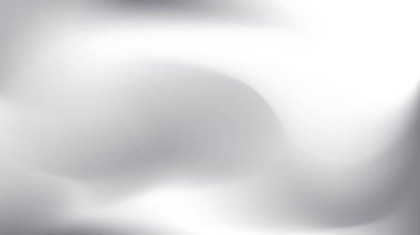 Soyut beyaz ve gri eğimli arkaplan. Vektör illüstrasyonu.