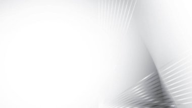 Soyut beyaz ve gri renkli, modern tasarım çizgili arka plan. Vektör illüstrasyonu.