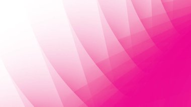 Soyut beyaz ve pembe renk, eğri çizgileri olan modern tasarım çizgileri. Vektör illüstrasyonu.