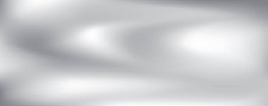 Soyut beyaz ve gri eğimli arkaplan. Vektör illüstrasyonu.