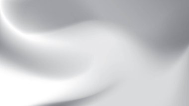 Soyut beyaz ve gri eğimli arkaplan. Vektör illüstrasyonu.