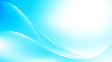 Soyut beyaz ve mavi renk, eğri çizgileri olan modern tasarım çizgileri. Vektör illüstrasyonu.