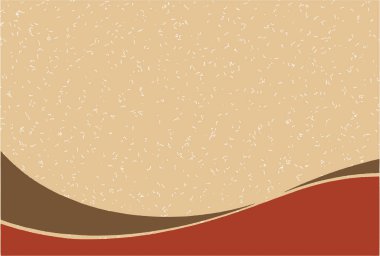 Kahverengi kağıt dokusunun soyut arkaplanı. vektör illüstrasyonu.